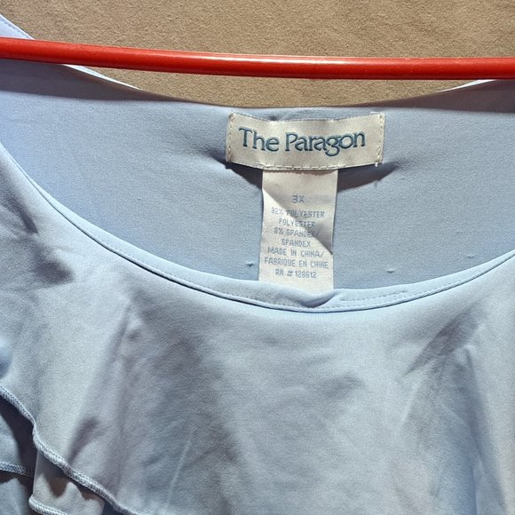 Woman's sky blue blouse - Picture 4 of 4